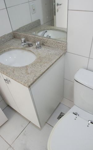 Apartamento à venda com 128m², 3 quartos e 2 vagasBanheiro Social