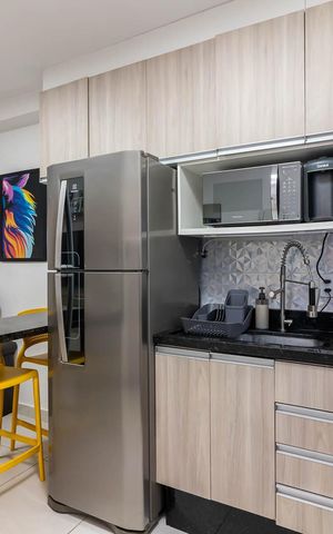 Apartamento à venda com 34m², 1 quarto e sem vaga Apartamento à venda com 34m², 1 quarto e sem vagaCozinha