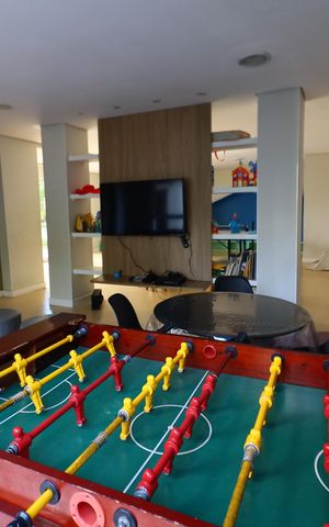 Apartamento para alugar com 117m², 3 quartos e 2 vagasÁrea comum - Sala de jogos