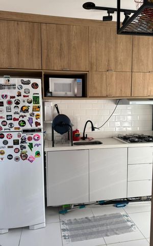 Apartamento à venda com 45m², 1 quarto e 1 vaga Apartamento à venda com 45m², 1 quarto e 1 vagaCozinha