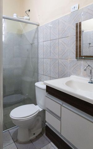 Casa à venda com 80m², 1 quarto e sem vagaBanheiro