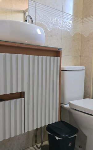 Apartamento para alugar com 42m², 1 quarto e 1 vaga Apartamento para alugar com 42m², 1 quarto e 1 vagaBanheiro Social