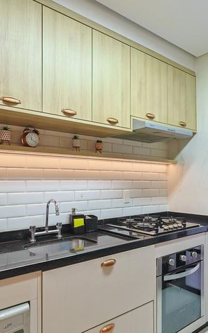 Apartamento à venda com 91m², 3 quartos e 2 vagas Apartamento à venda com 91m², 3 quartos e 2 vagasCozinha