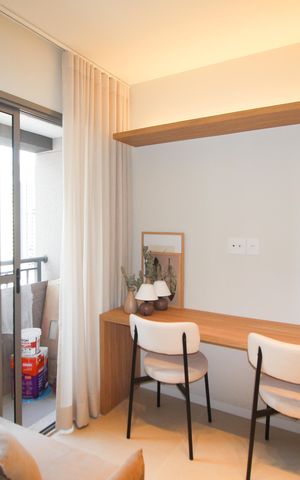 Apartamento para alugar com 25m², 1 quarto e sem vaga