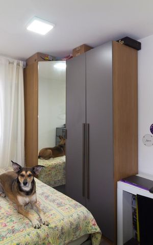 Apartamento à venda com 56m², 2 quartos e 1 vaga Apartamento à venda com 56m², 2 quartos e 1 vagaQuarto 2 - Suíte