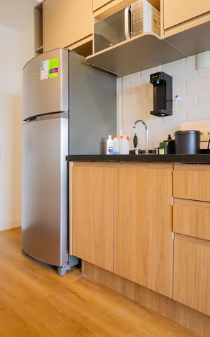 Studio para alugar com 40m², 1 quarto e sem vaga Studio para alugar com 40m², 1 quarto e sem vagaCozinha