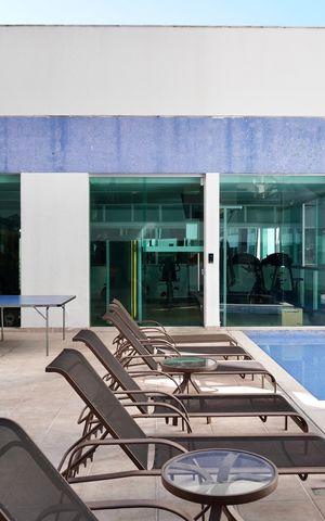 Apartamento para alugar com 140m², 2 quartos e 2 vagas Apartamento para alugar com 140m², 2 quartos e 2 vagasÁrea comum - Academia