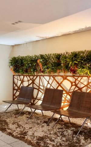 Apartamento para alugar com 140m², 2 quartos e 2 vagas Apartamento para alugar com 140m², 2 quartos e 2 vagasHall de entrada