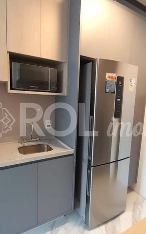 Apartamento à venda com 25m², 1 quarto e sem vaga