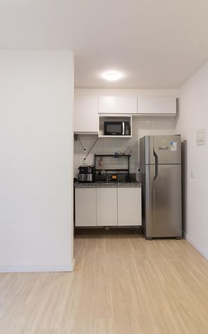 Apartamento para alugar com 40m², 2 quartos e sem vaga Apartamento para alugar com 40m², 2 quartos e sem vagaSala - Cozinha