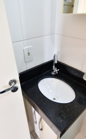 Apartamento para alugar com 47m², 2 quartos e 1 vagaBanheiro Suíte