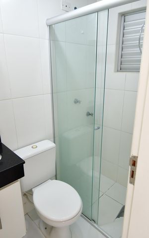 Apartamento para alugar com 47m², 2 quartos e 1 vagaBanheiro Social