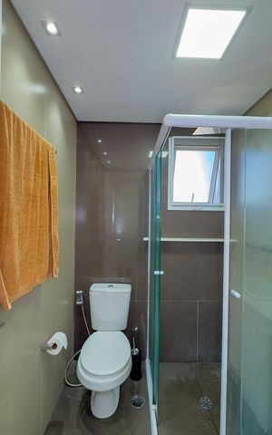 Apartamento à venda com 92m², 2 quartos e 2 vagasBanheiro da Suíte 1