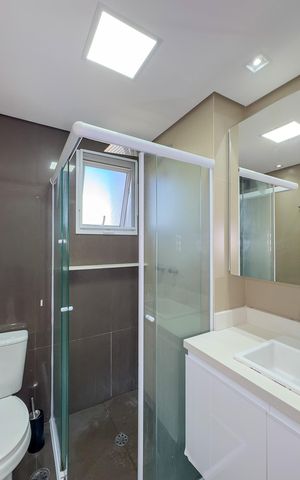 Apartamento à venda com 92m², 2 quartos e 2 vagasBanheiro da Suíte 1
