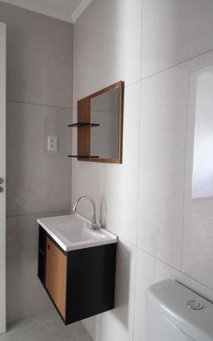 Apartamento à venda com 61m², 2 quartos e sem vagaBanheiro