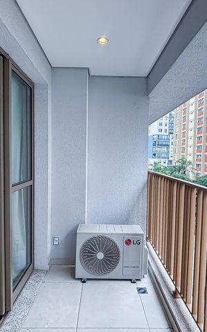Studio para alugar com 26m², 1 quarto e sem vaga Studio para alugar com 26m², 1 quarto e sem vagaVaranda do Studio
