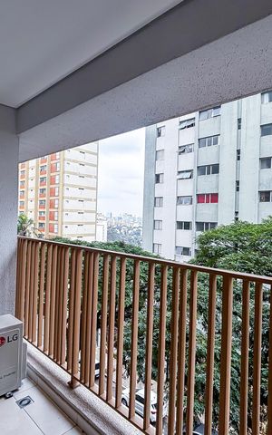 Studio para alugar com 26m², 1 quarto e sem vaga Studio para alugar com 26m², 1 quarto e sem vagaVaranda do Studio