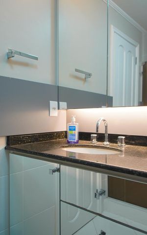 Apartamento para alugar com 105m², 3 quartos e 1 vagaBanheiro Corredor
