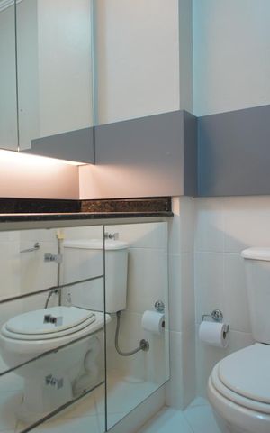 Apartamento para alugar com 105m², 3 quartos e 1 vagaBanheiro Corredor