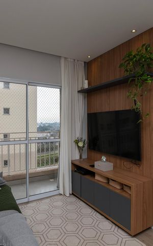 Apartamento para alugar com 57m², 2 quartos e 1 vaga Apartamento para alugar com 57m², 2 quartos e 1 vagaSala