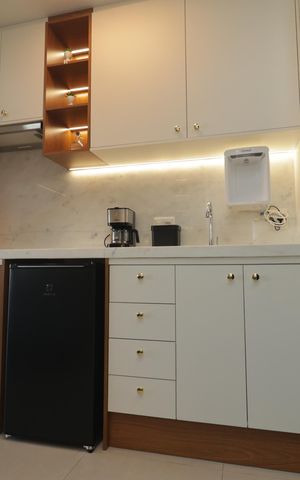Studio para alugar com 21m², 1 quarto e sem vagaCozinha