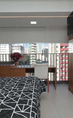 Studio para alugar com 21m², 1 quarto e sem vagaStudio