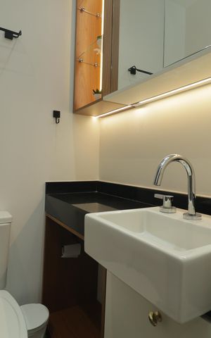 Studio para alugar com 21m², 1 quarto e sem vagaBanheiro