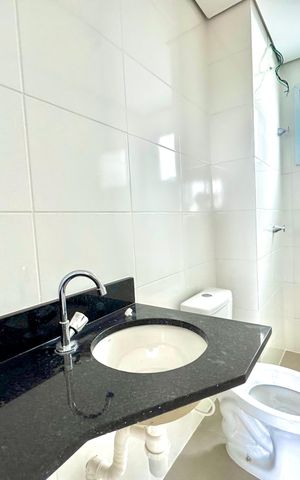 Apartamento à venda com 53m², 2 quartos e 1 vaga Apartamento à venda com 53m², 2 quartos e 1 vagaBanheiro