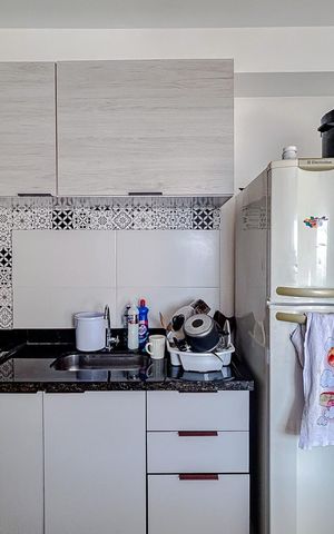 Apartamento para alugar com 35m², 2 quartos e sem vagaCozinha e Área de Serviço