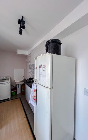 Apartamento para alugar com 35m², 2 quartos e sem vagaCozinha e Área de Serviço