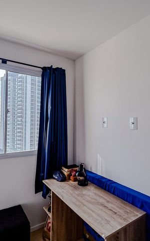 Apartamento para alugar com 35m², 2 quartos e sem vagaQuarto 2