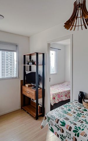 Apartamento para alugar com 35m², 2 quartos e sem vagaSala