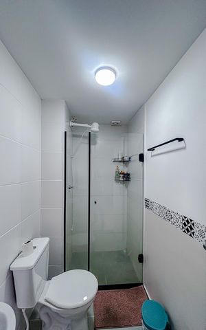 Apartamento para alugar com 35m², 2 quartos e sem vagaBanheiro