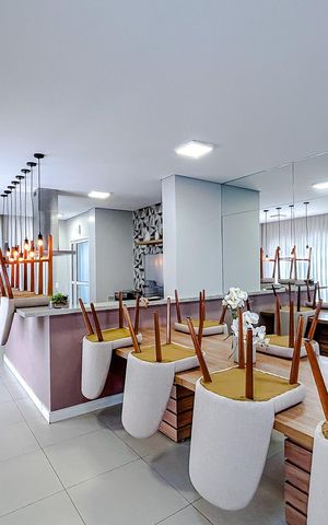 Apartamento para alugar com 35m², 2 quartos e sem vagaÁrea comum - Salão de festas