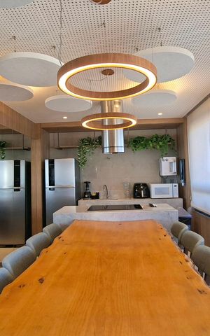 Apartamento para alugar com 31m², 1 quarto e 1 vaga Apartamento para alugar com 31m², 1 quarto e 1 vagaÁrea comum- gourmet