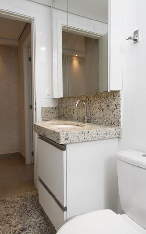 Apartamento à venda com 147m², 2 quartos e 3 vagasBanheiro Social