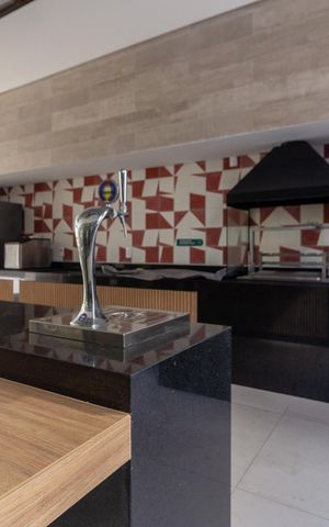 Studio para alugar com 36m², 1 quarto e sem vaga Studio para alugar com 36m², 1 quarto e sem vagaÁrea comum - Churrasqueira