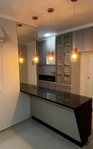 Apartamento à venda com 55m², 2 quartos e 1 vaga Apartamento à venda com 55m², 2 quartos e 1 vagaSala - Sala de Jantar