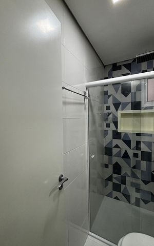 Apartamento à venda com 55m², 2 quartos e 1 vaga Apartamento à venda com 55m², 2 quartos e 1 vagaBanheiro da Suíte