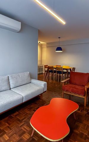 Apartamento para alugar com 115m², 3 quartos e 1 vaga