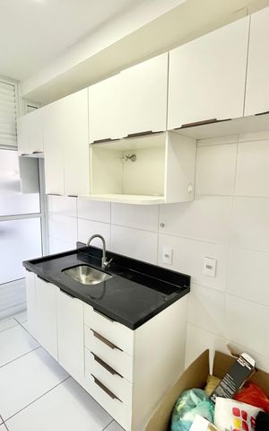 Apartamento à venda com 56m², 2 quartos e 2 vagas Apartamento à venda com 56m², 2 quartos e 2 vagasSala/Cozinha