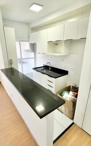 Apartamento à venda com 56m², 2 quartos e 2 vagas Apartamento à venda com 56m², 2 quartos e 2 vagasSala/Cozinha