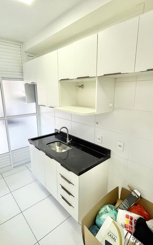 Apartamento à venda com 56m², 2 quartos e 2 vagas Apartamento à venda com 56m², 2 quartos e 2 vagasSala/Cozinha