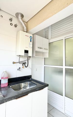 Apartamento à venda com 56m², 2 quartos e 2 vagas Apartamento à venda com 56m², 2 quartos e 2 vagasQuintal