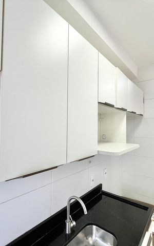 Apartamento à venda com 56m², 2 quartos e 2 vagas Apartamento à venda com 56m², 2 quartos e 2 vagasSala/Cozinha