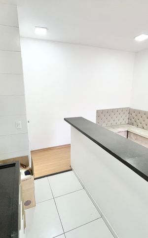 Apartamento à venda com 56m², 2 quartos e 2 vagas Apartamento à venda com 56m², 2 quartos e 2 vagasSala/Cozinha