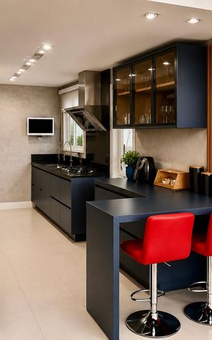 Apartamento à venda com 129m², 3 quartos e 3 vagas Apartamento à venda com 129m², 3 quartos e 3 vagasCozinha
