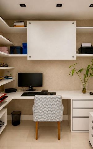 Apartamento à venda com 129m², 3 quartos e 3 vagas Apartamento à venda com 129m², 3 quartos e 3 vagasEscritorio