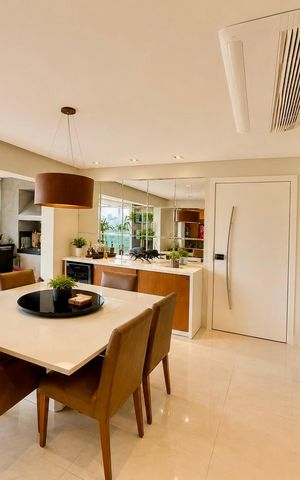 Apartamento à venda com 129m², 3 quartos e 3 vagas Apartamento à venda com 129m², 3 quartos e 3 vagasSala