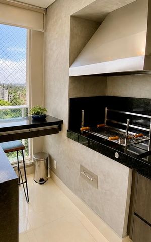 Apartamento à venda com 129m², 3 quartos e 3 vagas Apartamento à venda com 129m², 3 quartos e 3 vagasÁrea gourmet